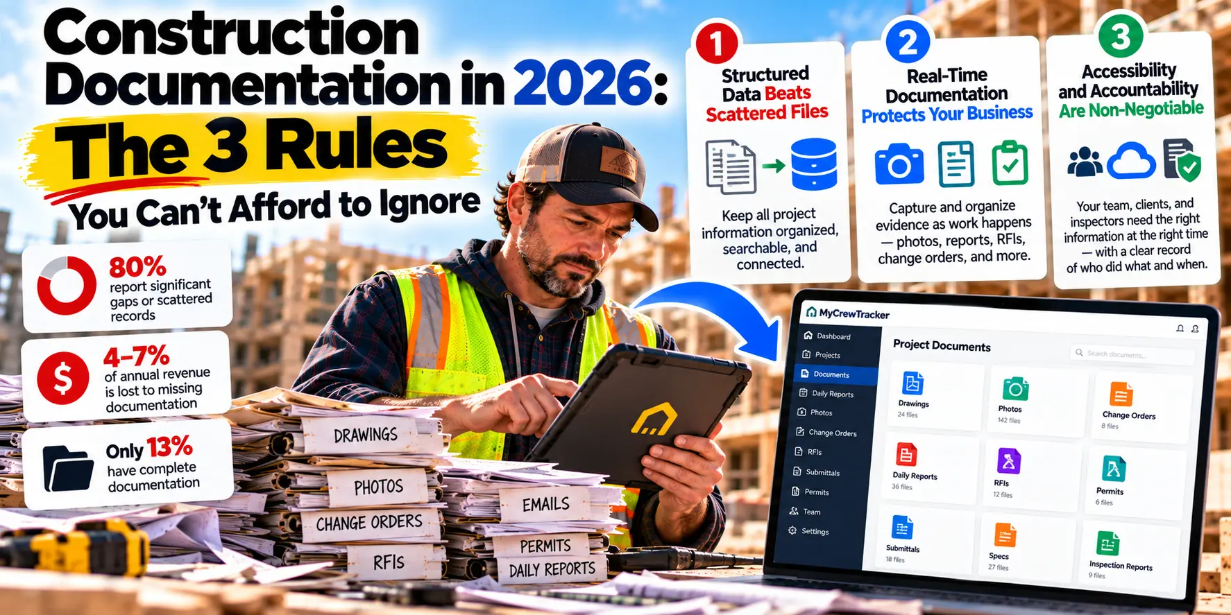 Construction Documentation in 2026: The 3 Rules You Can't Afford to Ignore